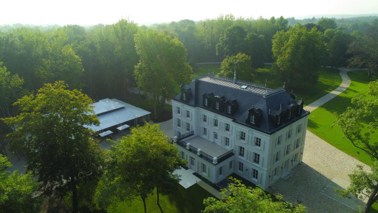 Chateau Des Hauts De Provins Hotel Champcenest Bagian luar foto