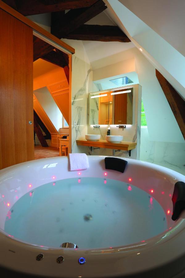 Chateau Des Hauts De Provins Hotel Champcenest Bagian luar foto