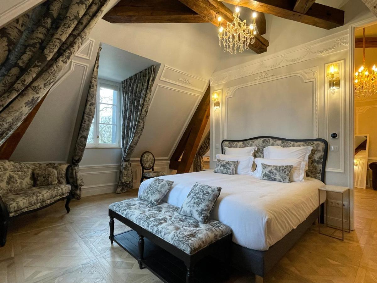 Chateau Des Hauts De Provins Hotel Champcenest Bagian luar foto