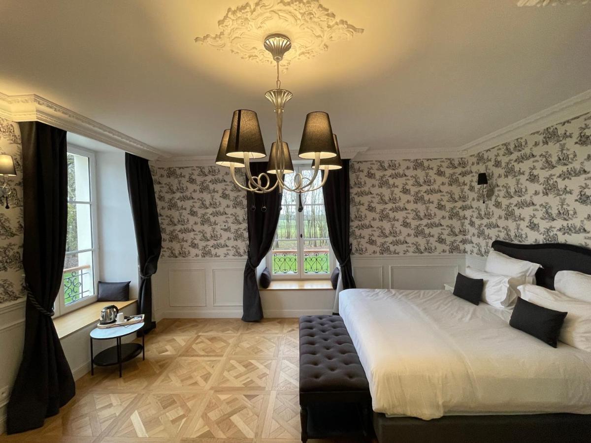 Chateau Des Hauts De Provins Hotel Champcenest Bagian luar foto