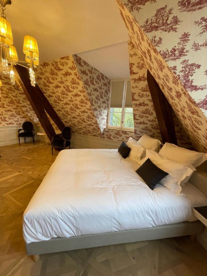 Chateau Des Hauts De Provins Hotel Champcenest Bagian luar foto