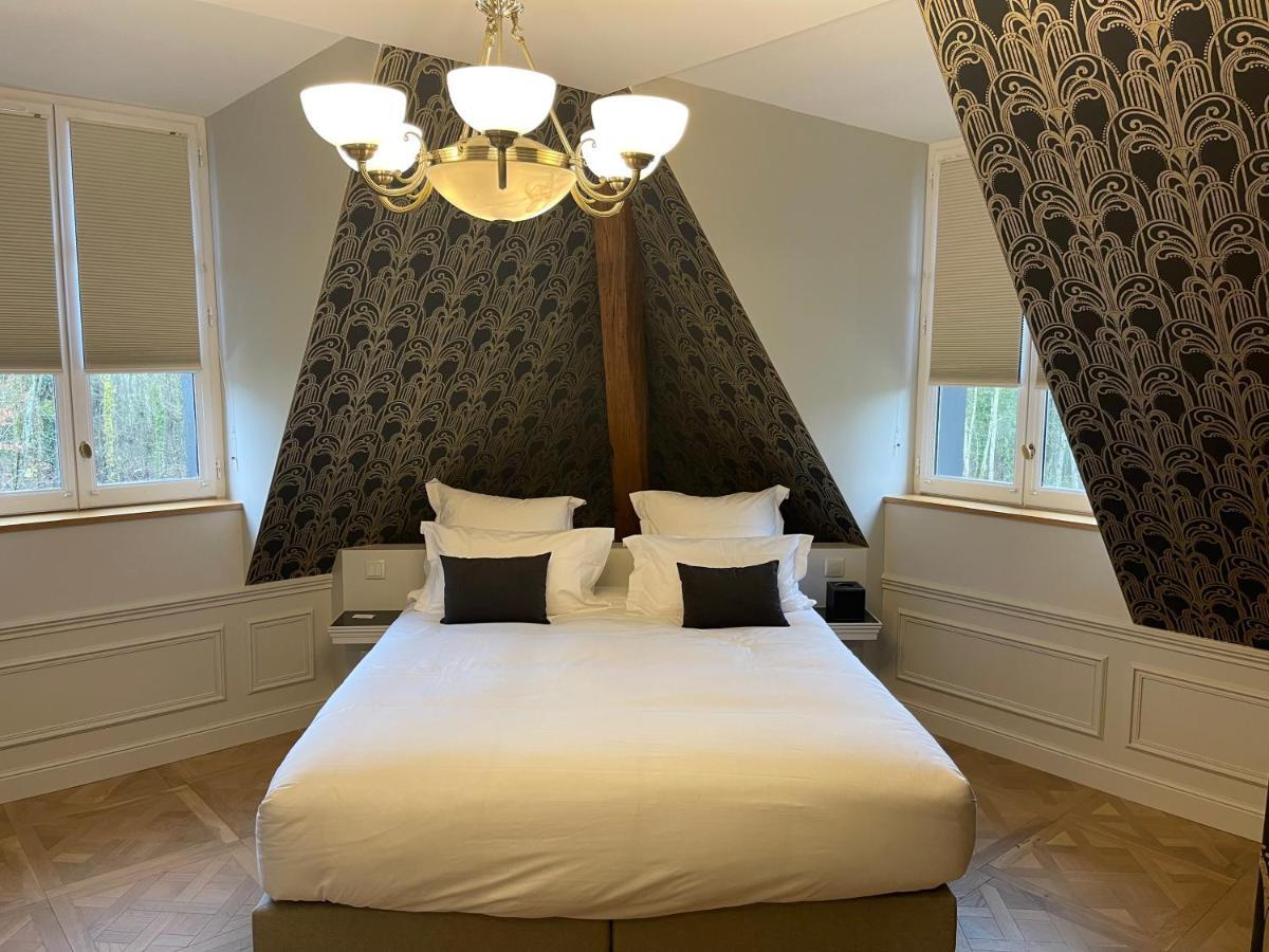 Chateau Des Hauts De Provins Hotel Champcenest Bagian luar foto