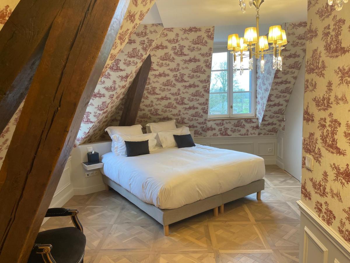 Chateau Des Hauts De Provins Hotel Champcenest Bagian luar foto